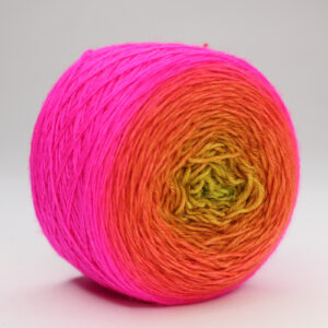 LOLI - hand dyed gradient yarn - 100g ball - merino wool - 2511180 (OOAK)