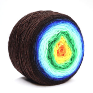 LOLI - hand dyed gradient yarn - 100g ball - merino wool - 2511183 (OOAK)