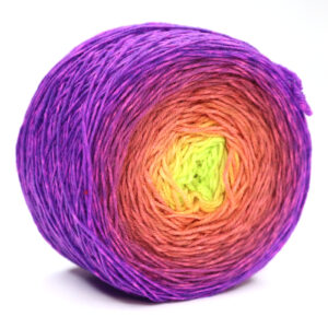 LOLI - hand dyed gradient yarn - 100g ball - merino wool - 2511188 (OOAK)