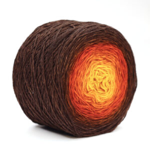 LOLI - hand dyed gradient yarn - 100g ball - merino wool - 2511197 (OOAK)