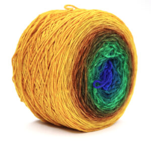 LOLI - hand dyed gradient yarn - 100g ball - merino wool - 2511201 (OOAK)